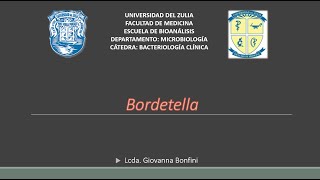 TEMA 11 Bordetella [upl. by Quintin]