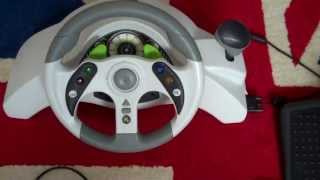 Madcatz MC2 Xbox 360 racing wheel review [upl. by Irac]