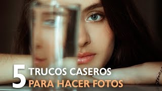 5 TRUCOS De Fotografía Para Principiantes  Fotos En Casa  Efectos Para Fotos [upl. by Narah]