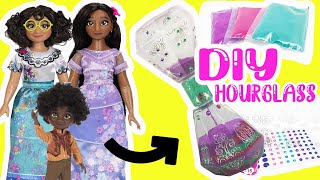 Disney Encanto Mirabel DIY Hourglass Craft Kit with Luisa and Isabela Dolls Crafts for Kids [upl. by Chubb]