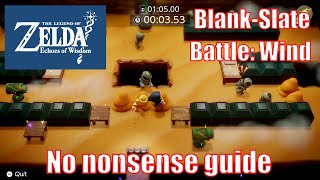 BlankSlate Battle Wind trial Guide  Slumber Dojo Side Quest  Kakariko Village [upl. by Einnep]