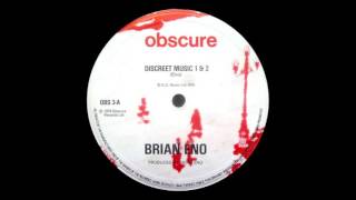 Eno • Discreet Music Excerpt 1975 UK [upl. by Neelrahs]