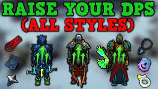 Runescape 3 DPS Upgrade Guide For Every Style 2022 [upl. by Nnairol211]