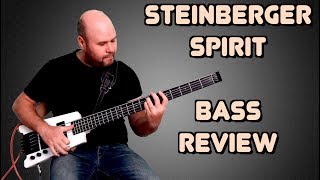 Обзор басгитары Steinberger Spirit  Steinberger Spirit Bass Review [upl. by Esenej]