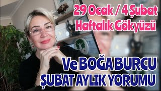 2024 ŞUBAT BOĞA BURCU  Aylık Burç Yorumu ve 29 Ocak4 Şubat Haftası Günlük Gökyüzü Değerlendirmesi [upl. by Modestia229]