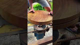 The process of making a solid wood cutting board [upl. by Atnima839]