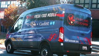 The Fresh Food Mobile  Brought to you by CareFirst The Baltimore Ravens amp The Maryland Food Bank [upl. by Elagibba151]