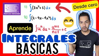 ✅INTEGRALES BÁSICAS  APRENDERAS con ÉSTE VIDEO💯 CÁLCULO INTEGRAL [upl. by Telocin]