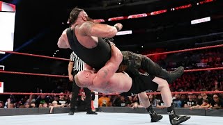 FULL MATCH — Brock Lesnar vs Braun Strowman No Mercy [upl. by Nylave]