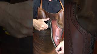 Resoling Allen Edmonds Shoes with Dainite Soles [upl. by Eilitan]