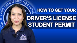 How to get a Student Permit  Philippine Drivers License 2023 [upl. by Singh]