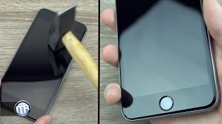 UNSICHTBARE Panzerglasfolie GLAZ Displayschutz 20 für iPhone inkl Härtetest [upl. by Michigan]