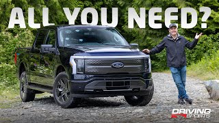 2022 Ford F150 Lightning Review and OffRoad test [upl. by Nytnerb]