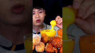 ASMR CHEESE Noodles amp Fried Snacks MUKBANG [upl. by Nyer]