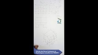 DESSIN INDUSTRIEL dessiner une perspective isométrique à partir dune projection orthogonale [upl. by Aikimat]