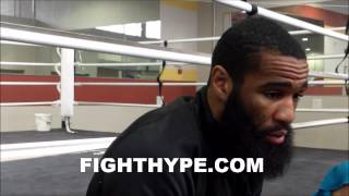 LAMONT PETERSON DISCUSSES RANDOM DRUG TESTING FOR DANNY GARCIA CLASH [upl. by Schinica292]