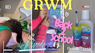 GRWM First Day Of School As A 4th Grader [upl. by Koah]