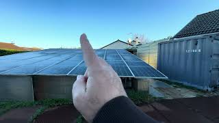 ⛔️Mon projet de 30 kWc☀️sur toiture de la maison autonomie totale ⚡️Panneaux Solaires  Batterie🪫🤫 [upl. by Jair]