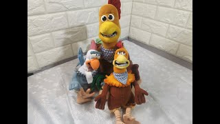 Vintage 1999 Aardman Chicken Run 16inch Talking Rocky 1 [upl. by Oswell268]