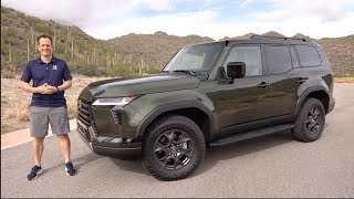 Is the 2024 Lexus GX 550 Overtrail a BETTER luxury SUV than a Land Rover Defender [upl. by Blank]