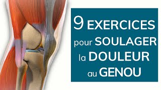 9 exercices pour soulager la douleur au genou [upl. by Radmen912]