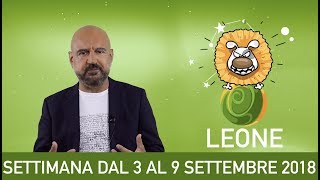 Leone l’oroscopo di Capitani  Settimana 3  9 Settembre [upl. by Senecal763]