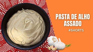 PASTA DE ALHO ASSADO NA AIRFRYER  COM TOFU  shorts [upl. by Uah37]