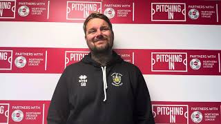 Manager Interview Grant Black Grimsby Borough H [upl. by Wellesley65]