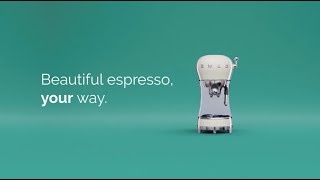 The Smeg Espresso Coffee Machine  Beautiful Espresso Your Way [upl. by Navlys]