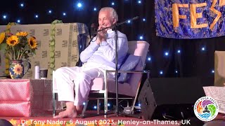 Dr Tony Nader at the World Yoga festival 2023 [upl. by Ellener]