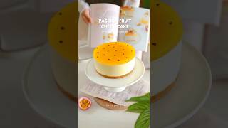 How to make beautiful Passion Fruit Cheesecake  Bánh Cheesecake Chanh Dây [upl. by Stoops399]