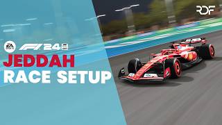 F1 24 Saudi Arabia Setup Optimal Race Setup [upl. by Hamo]