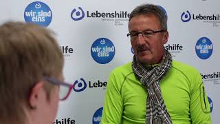 Lebenshilfe Interview zu Inklusion  Jürgen Brügel TV Bühlertal [upl. by Leyameg]