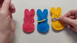 Felt Peeps Bunnies [upl. by Airpac]