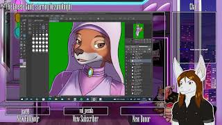 Maid Marian Art Stream  Part 9 [upl. by Llennol201]