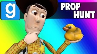 Gmod Prop Hunt Funny Moments  Rubber Duckies amp Bullet Ploof Grass Garrys Mod [upl. by Sitoiyanap]