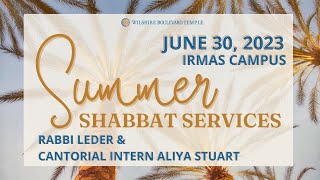 Kabbalat Shabbat  June 30 2023 [upl. by Farron]