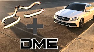 Stage 2 AMG C63s  Downpipes  DME Tune  Full Review [upl. by Fu]