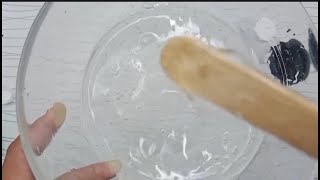 Water liquid slime  how to make liquid slime  water liquid slime  slime ASMR  liquid slime ASMR [upl. by Millur]