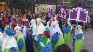 Cabalgata Reyes Magos Algeciras 2017 [upl. by Berlauda]