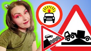 Take This UK Driving Test Challenge Can You ACCURATELY Guess What These Road Signs REALLY Mean [upl. by Aihsein]