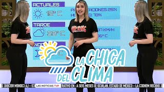 El clima de hoy con Marisol Dovala 😍  La chica del clima TVP [upl. by Azelea]