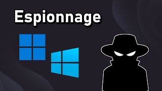 Arrêter lespionnage de Windows [upl. by Adnilev]