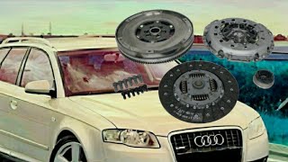 Audi A4 B7 20tdi clutch replacement [upl. by Neliac]