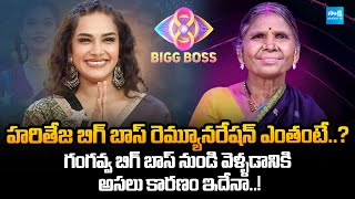 Bigg Boss 8 Hari Teja Remuneration  Double Elimination  Bigg Boss Telugu 8 Elimination  SakshiTV [upl. by Rubinstein223]