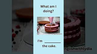 Guess what am I doing english dailyenglishvocabulary dailyenglish learnenglish shorts [upl. by Akeimat483]