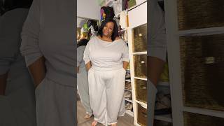 Casual sweatsuit outfit plussizefashion fallfashion falloutfits [upl. by Ramuk]