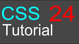 CSS Tutorial for Beginners  24  Border Property Part 1 [upl. by Analah770]