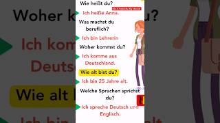 learn German A1C2Deutsche Sprachen Lernen mit mir 🇩🇪📚deutsch shorts [upl. by Victory349]