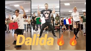 افضل رقص على اغنية Soolking Dalida 2018 [upl. by Honora911]